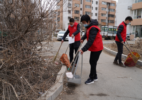 凝聚奋进力量  弘扬雷锋精神 ——资产公司党支部组织开展学习雷锋志愿服务活动